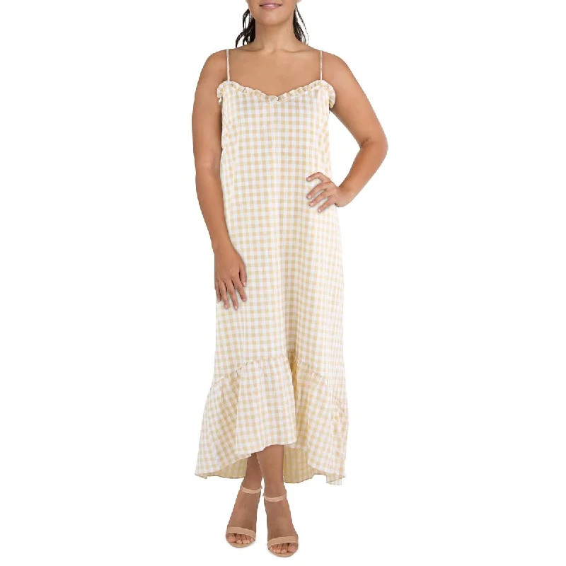 CCX Womens Summer Gingham Sundress Women's unclassified dresses