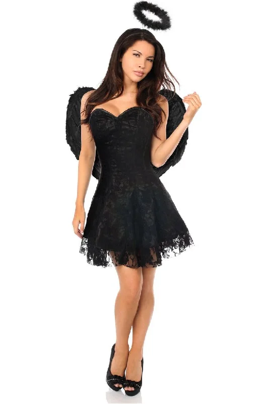 Daisy Corsets Lavish 3 PC Dark Angel Corset Dress Costume Corset unclassified dresses