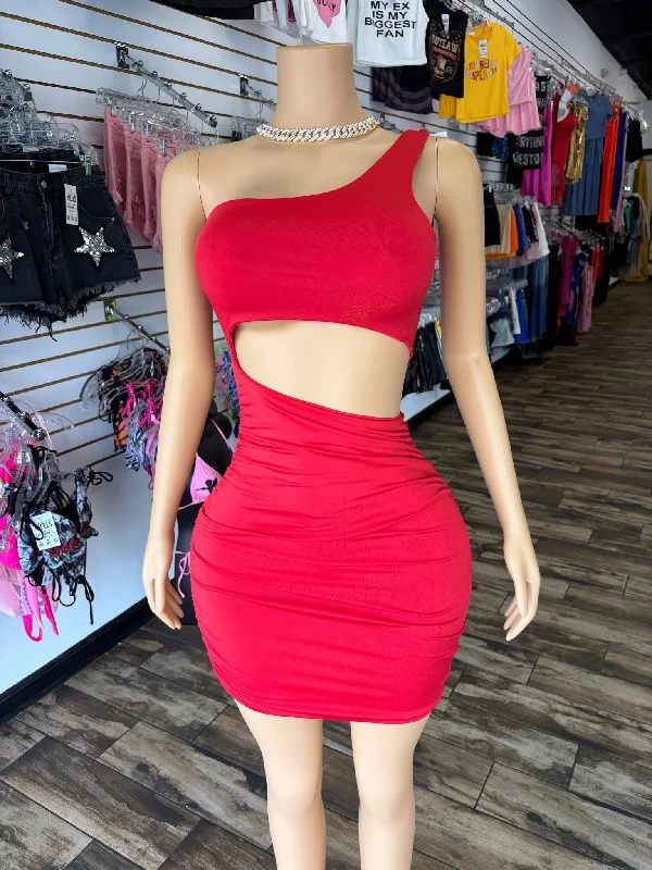 Main Priority Dress- Red Velvet unclassified dresses