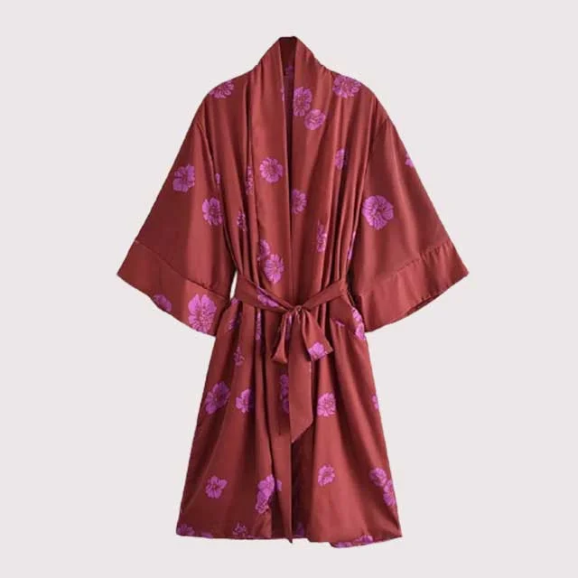 Red Kimono Dress Budget-friendly unclassified dresses