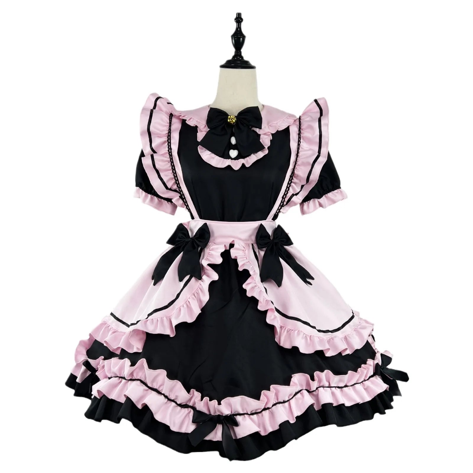 Ruffles & Bows Maid Dress Mesh unclassified dresses