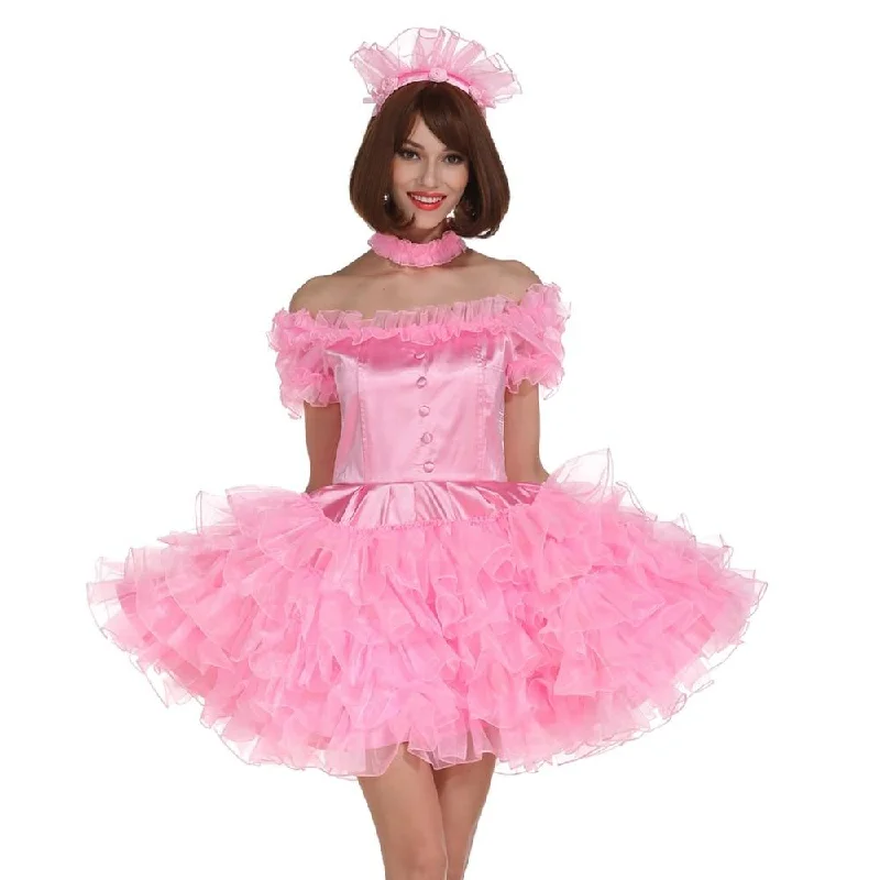 "Sissy Amanda" Pink Dress Breathable unclassified dresses