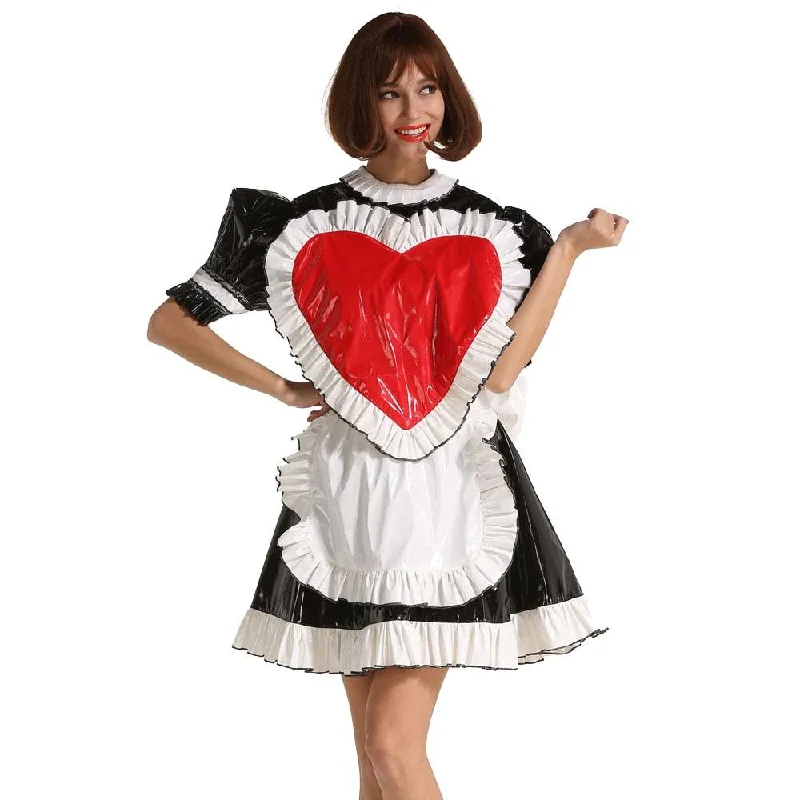 Sissy Maid Lockable Heart Dress Wedding guest unclassified dresses