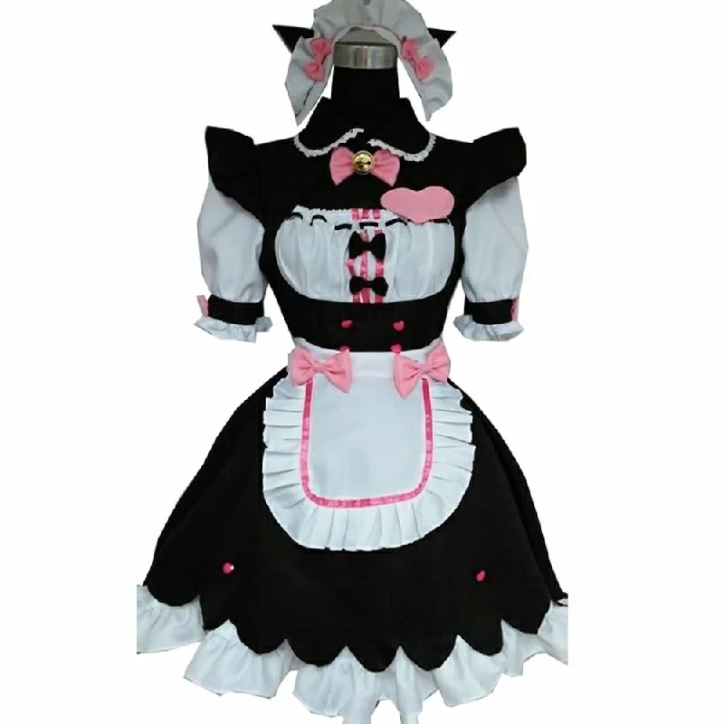 Sissy maid uniform dress Chiffon unclassified dresses