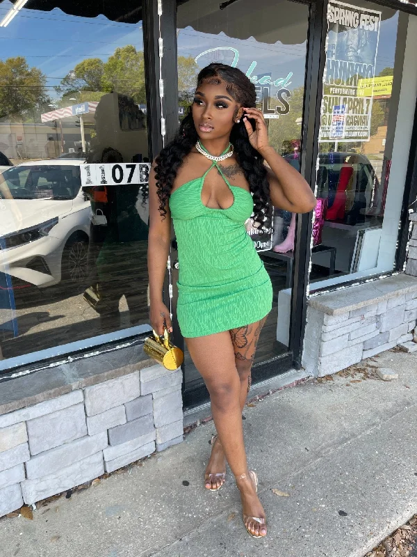 Supreme Dress- Green Fashionable unclassified dresses