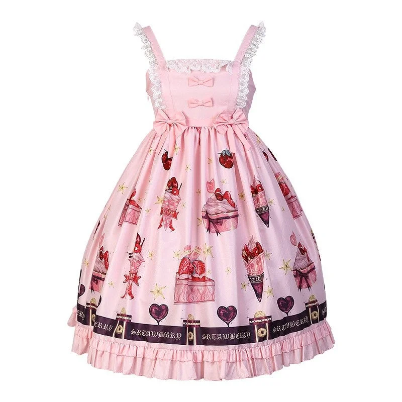 Sweet Desert Lolita Dress Open-back unclassified dresses