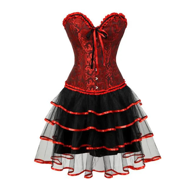 Tranny Corset Dress Gothic unclassified dresses